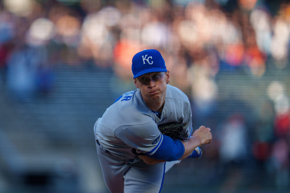 Jun 13, 2022; San Francisco, California, USA; Kansas City Royals starting pitcher Brady Singer (51) delivers a pitch during the first inning against the San Francisco Giants at Oracle Park. Mandatory Credit: Neville E. Guard-USA TODAY Sports